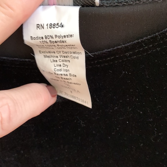 Rare Editions christmas red dress size 8 new - Picture 5 of 6